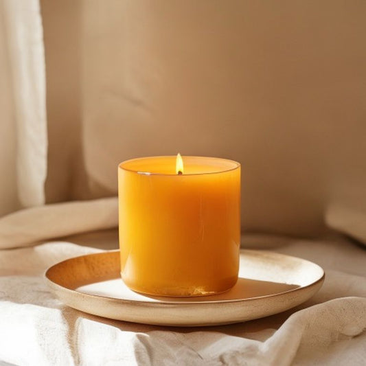 Vela de Cera de Abelha Hana — Pura e artesanal | Aura Decore